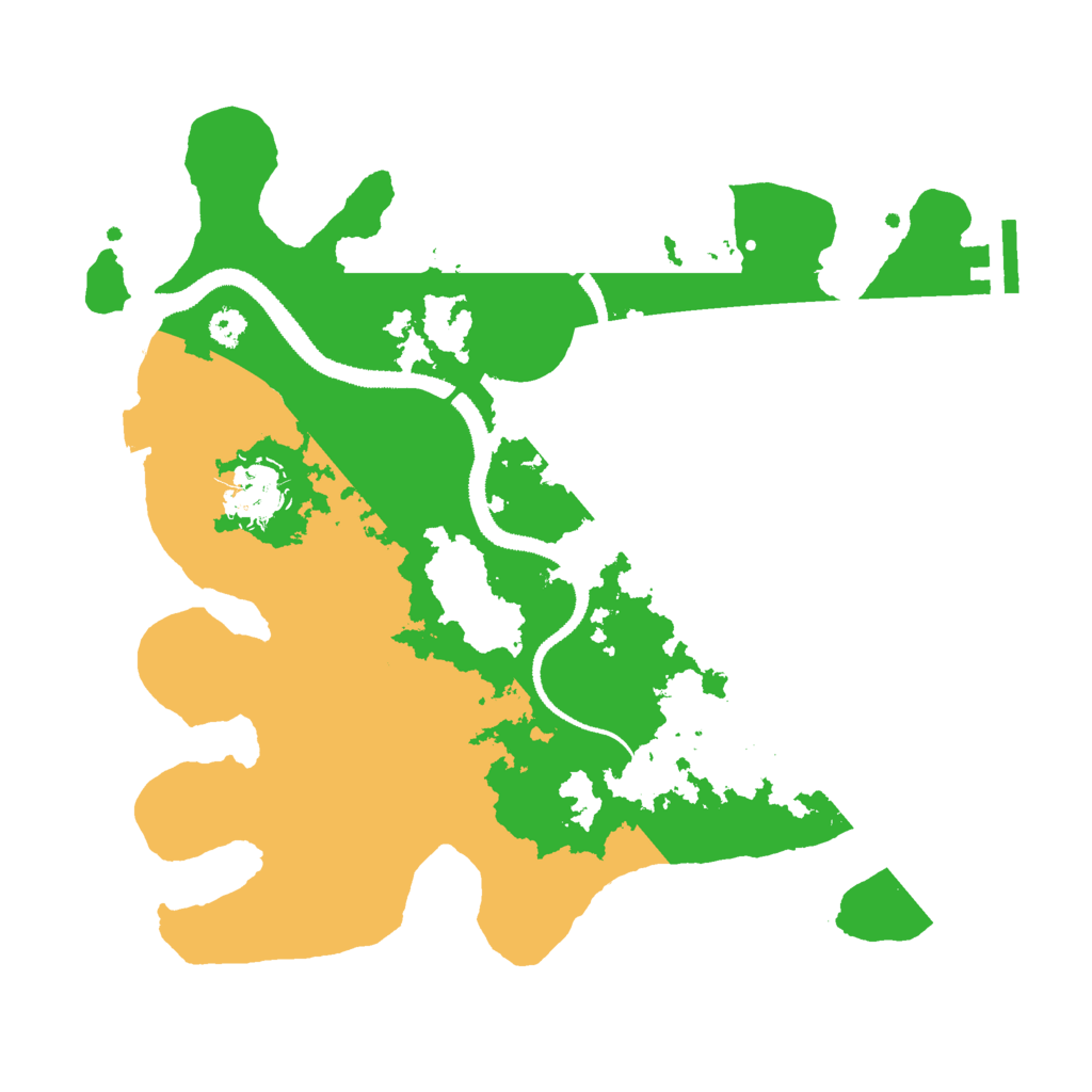 Biome Rust Map: Procedural Map, Size: 3000, Seed: 1594927801
