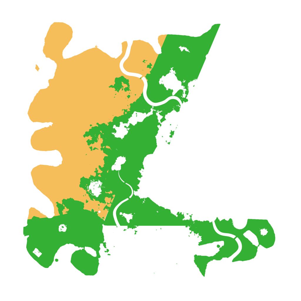 Biome Rust Map: Procedural Map, Size: 3750, Seed: 1887089865