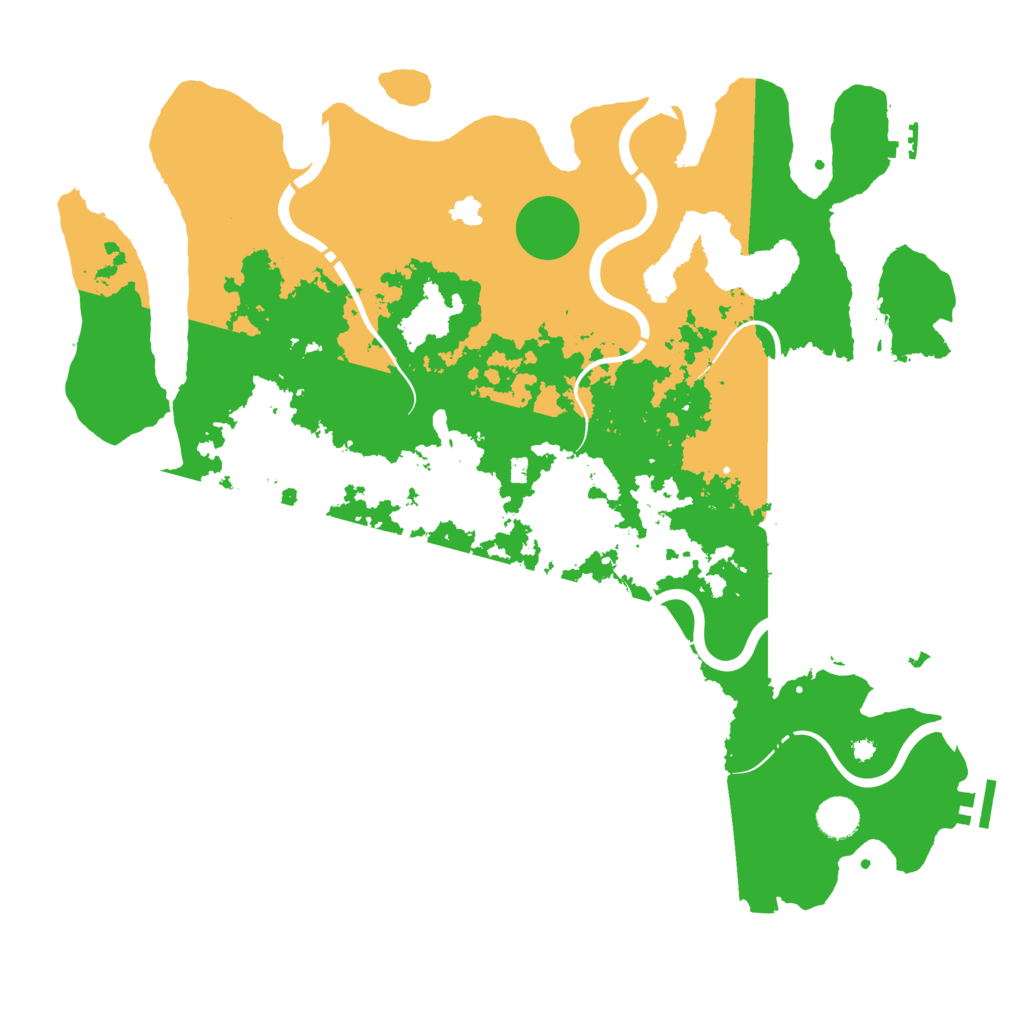 Biome Rust Map: Procedural Map, Size: 4250, Seed: 1687823084