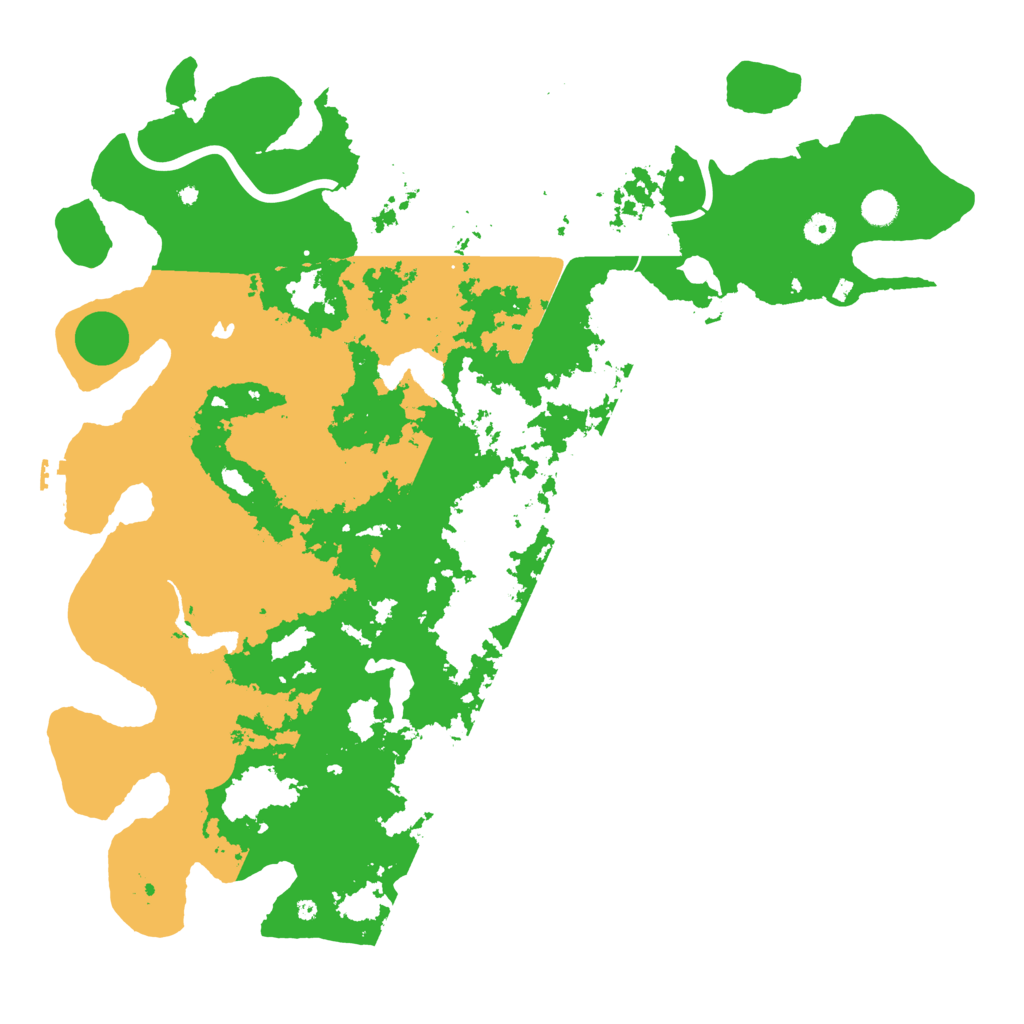 Biome Rust Map: Procedural Map, Size: 5000, Seed: 1021680588