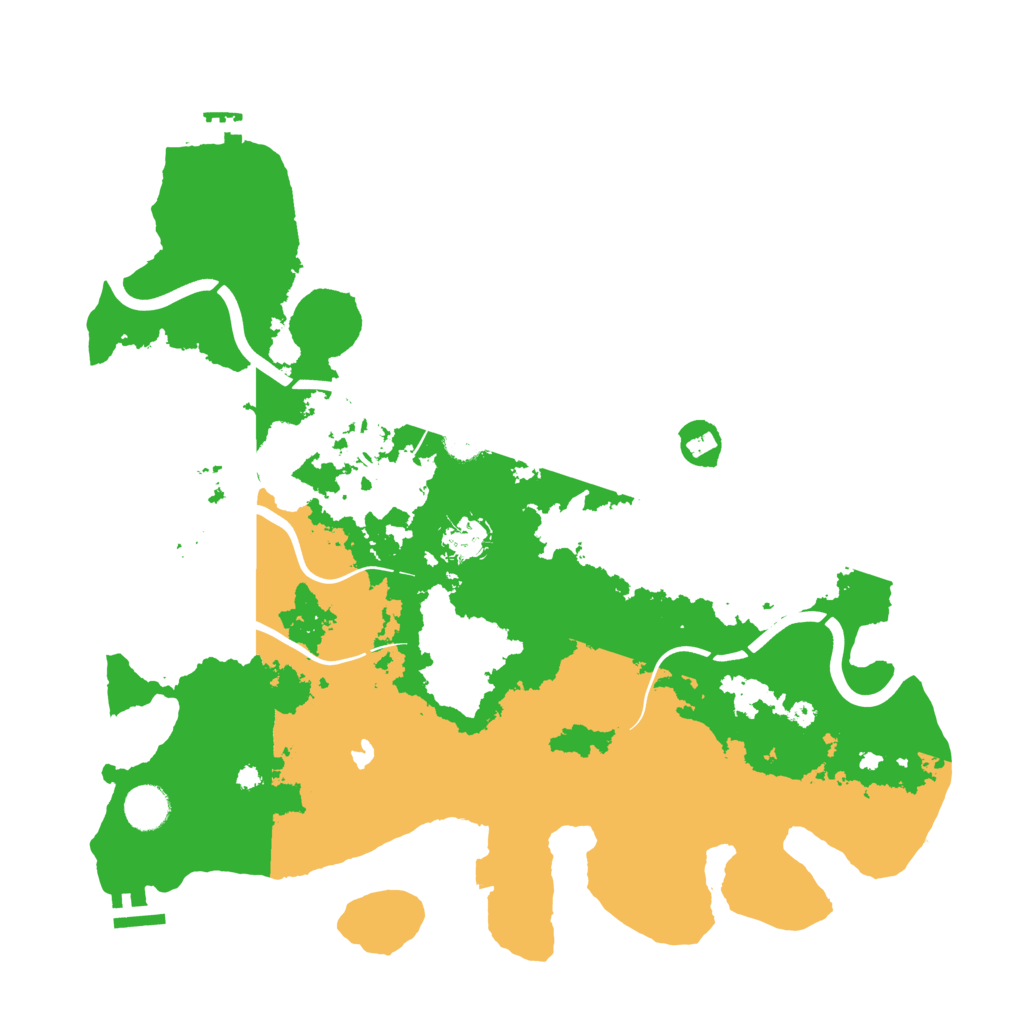 Biome Rust Map: Procedural Map, Size: 4000, Seed: 1837718917