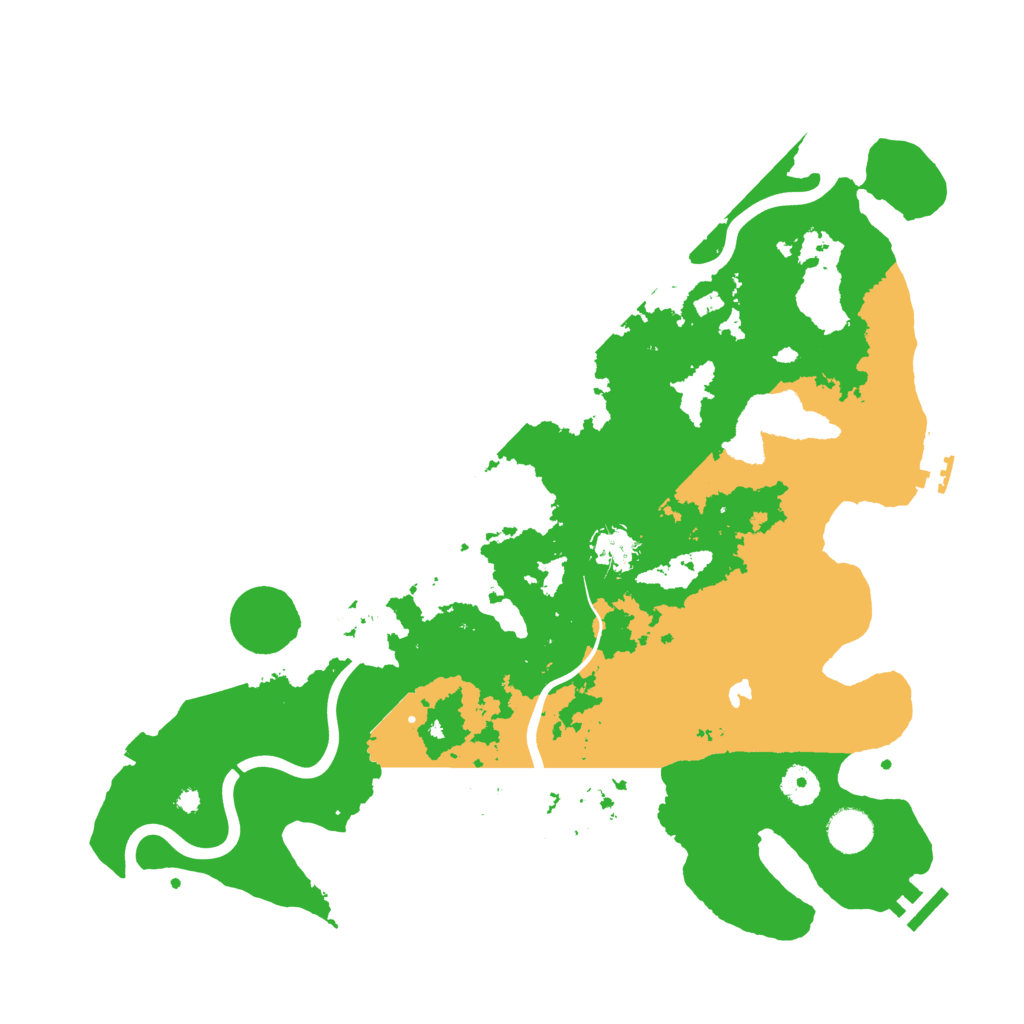 Biome Rust Map: Procedural Map, Size: 4000, Seed: 1835418288