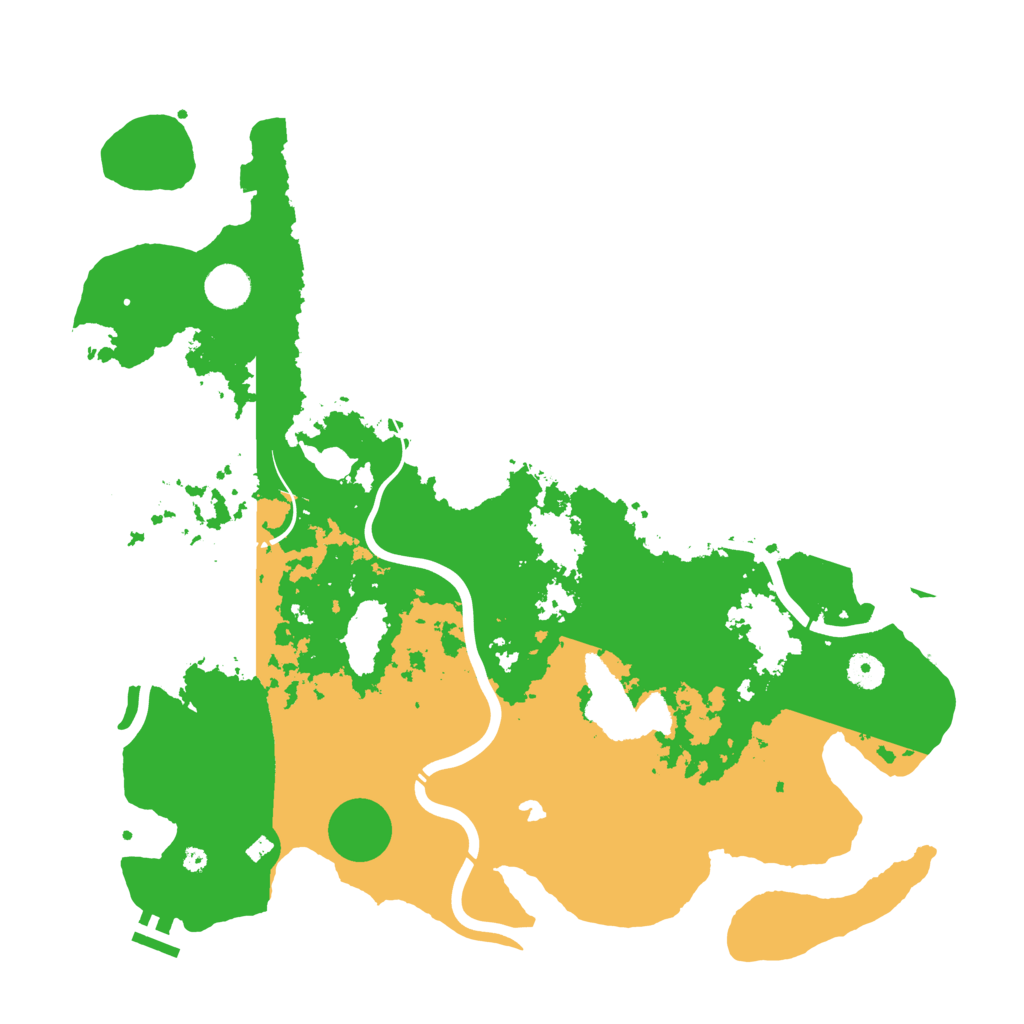 Biome Rust Map: Procedural Map, Size: 4250, Seed: 1350477279