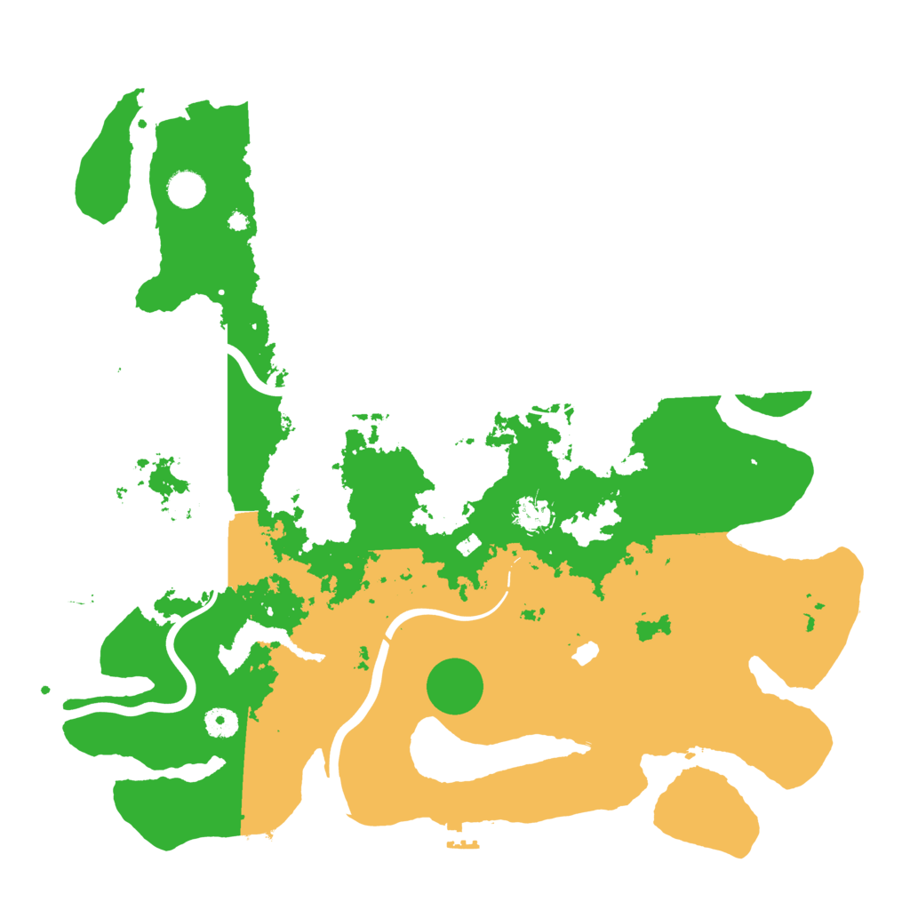 Biome Rust Map: Procedural Map, Size: 4250, Seed: 599683368