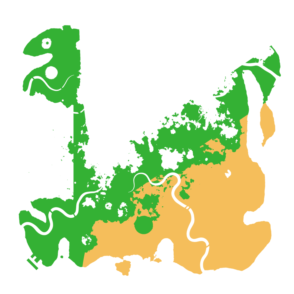 Biome Rust Map: Procedural Map, Size: 4250, Seed: 1988342357