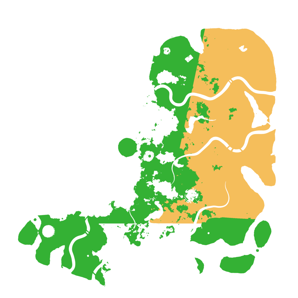 Biome Rust Map: Procedural Map, Size: 4250, Seed: 1437352812