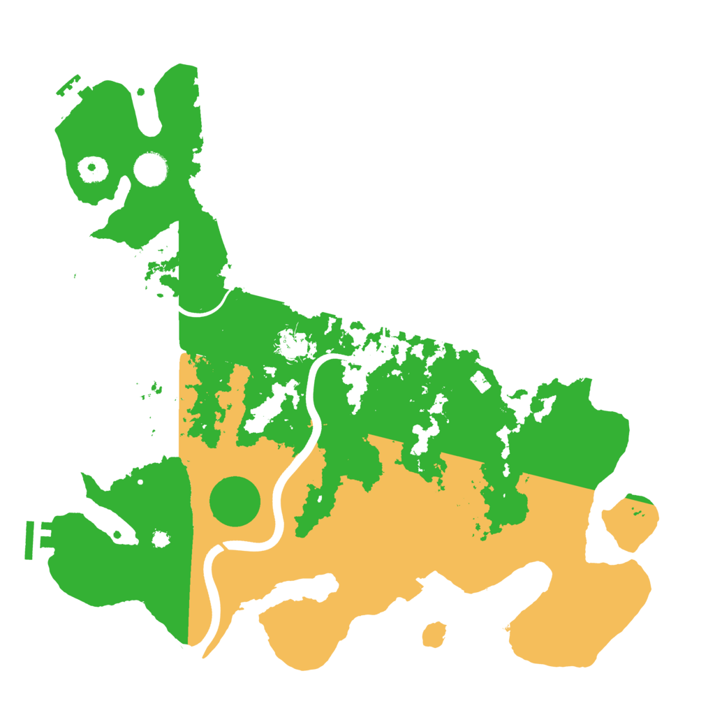 Biome Rust Map: Procedural Map, Size: 3750, Seed: 756865916