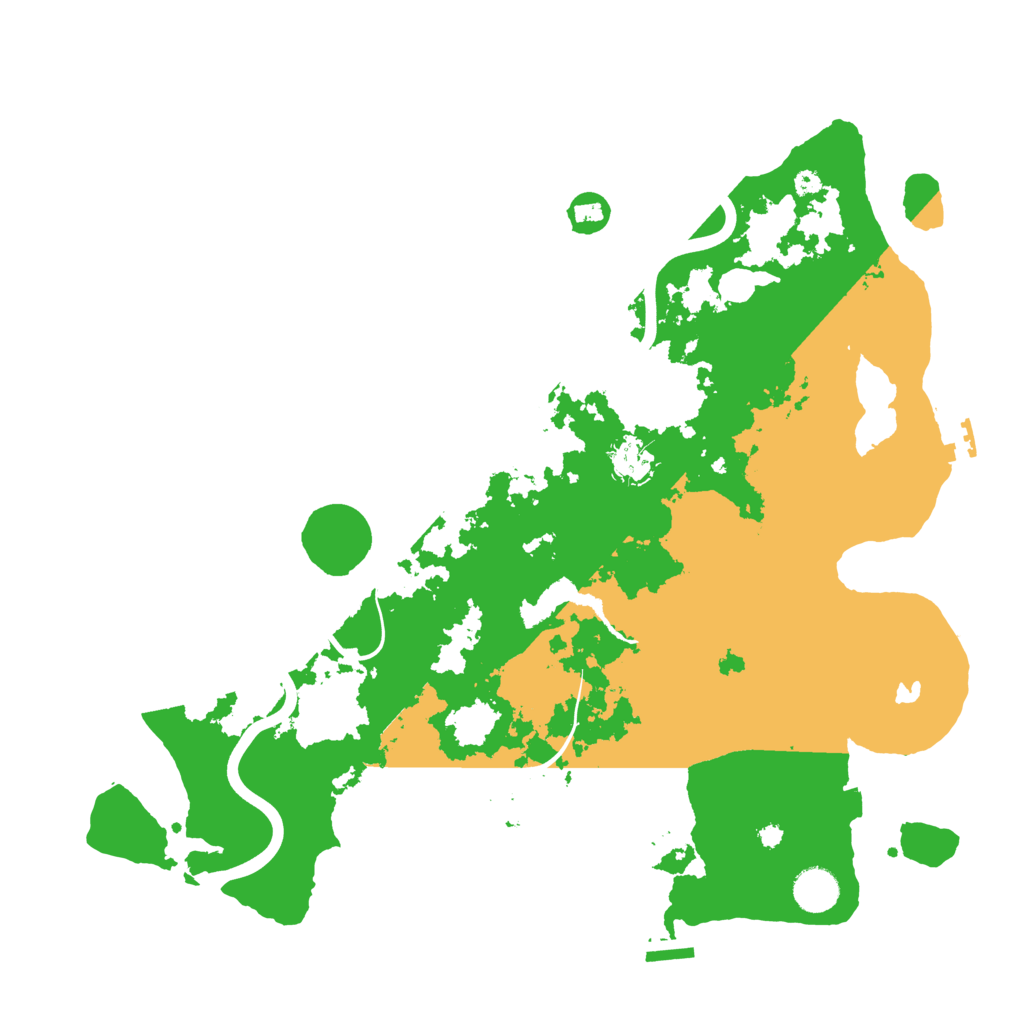 Biome Rust Map: Procedural Map, Size: 4000, Seed: 1420270087
