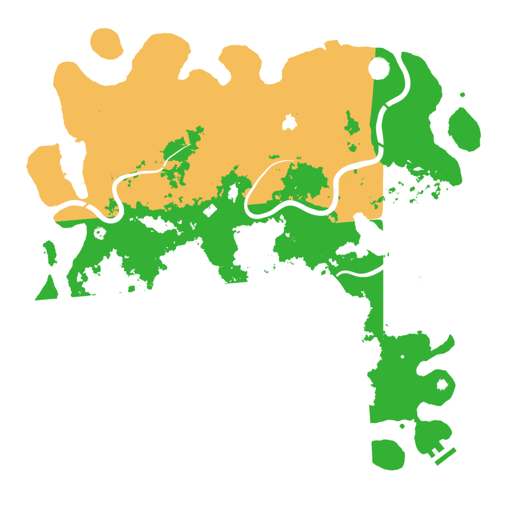 Biome Rust Map: Procedural Map, Size: 4250, Seed: 1594546361