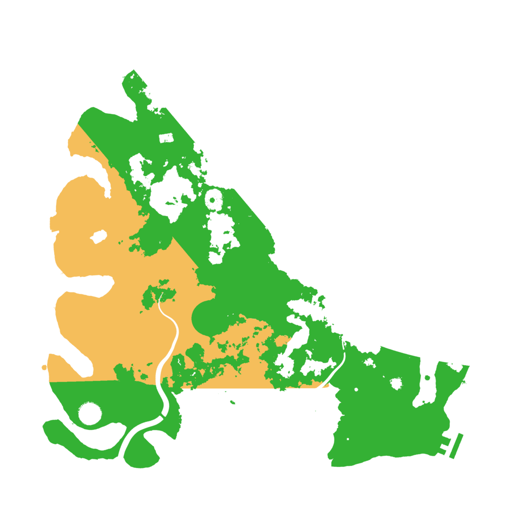 Biome Rust Map: Procedural Map, Size: 4000, Seed: 89565300