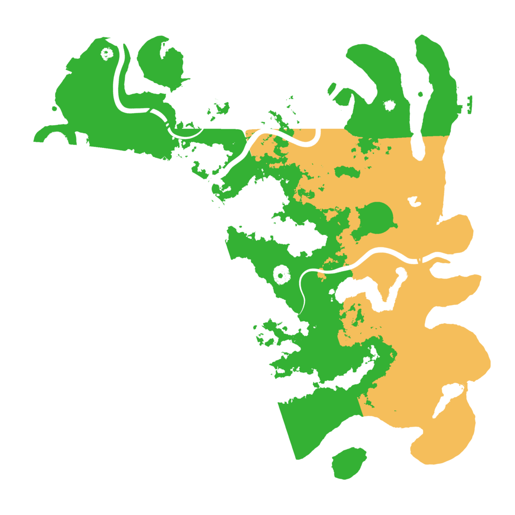 Biome Rust Map: Procedural Map, Size: 4250, Seed: 534533533
