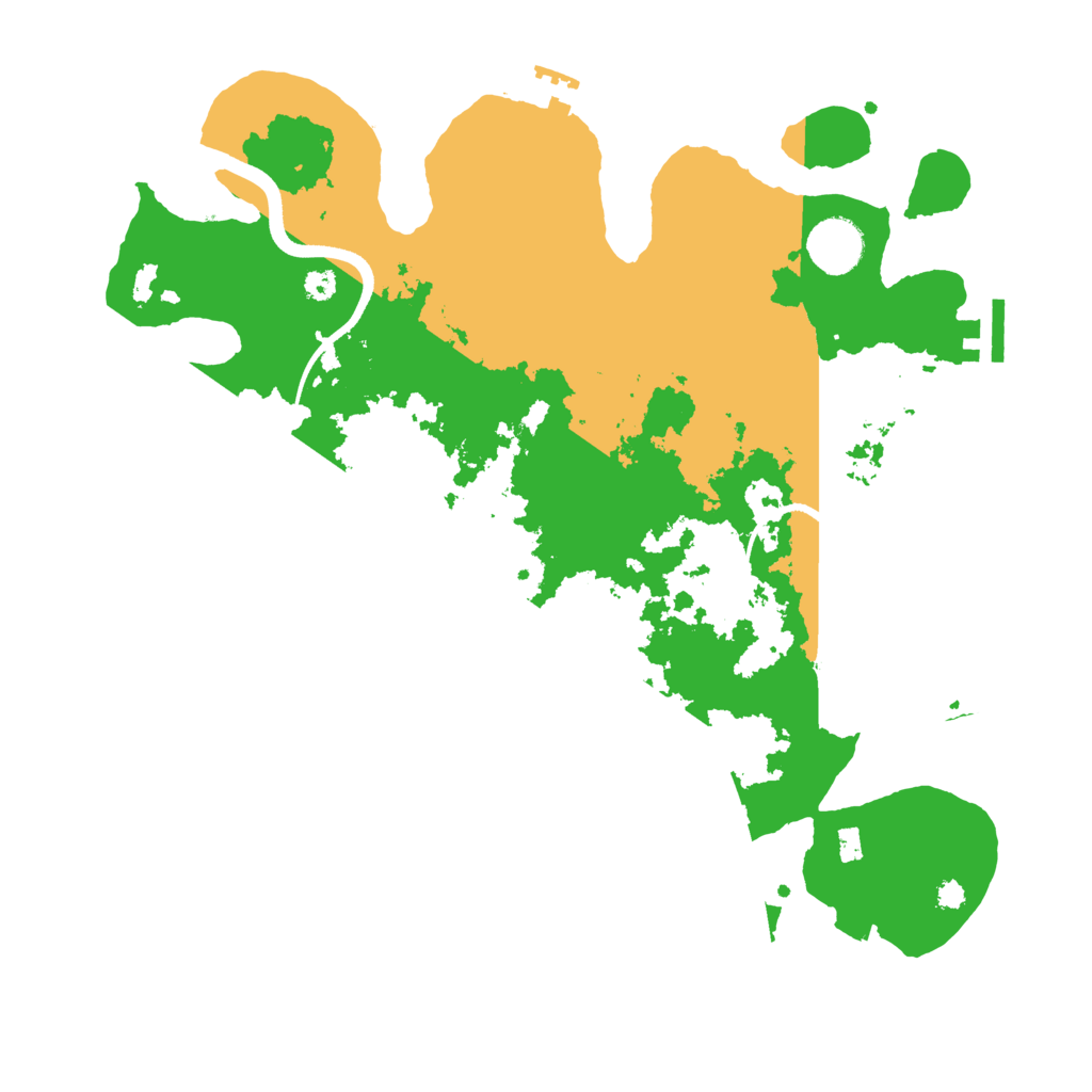 Biome Rust Map: Procedural Map, Size: 3500, Seed: 426455660