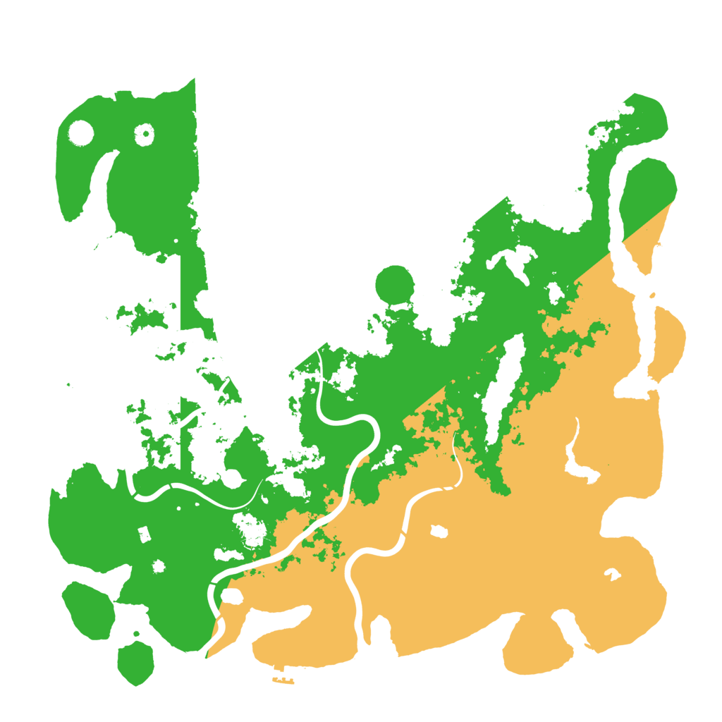 Biome Rust Map: Procedural Map, Size: 5000, Seed: 1766317728