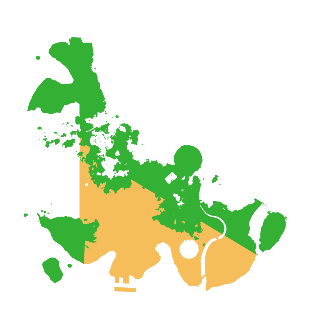 Biome Rust Map: Procedural Map, Size: 3000, Seed: 1514947260