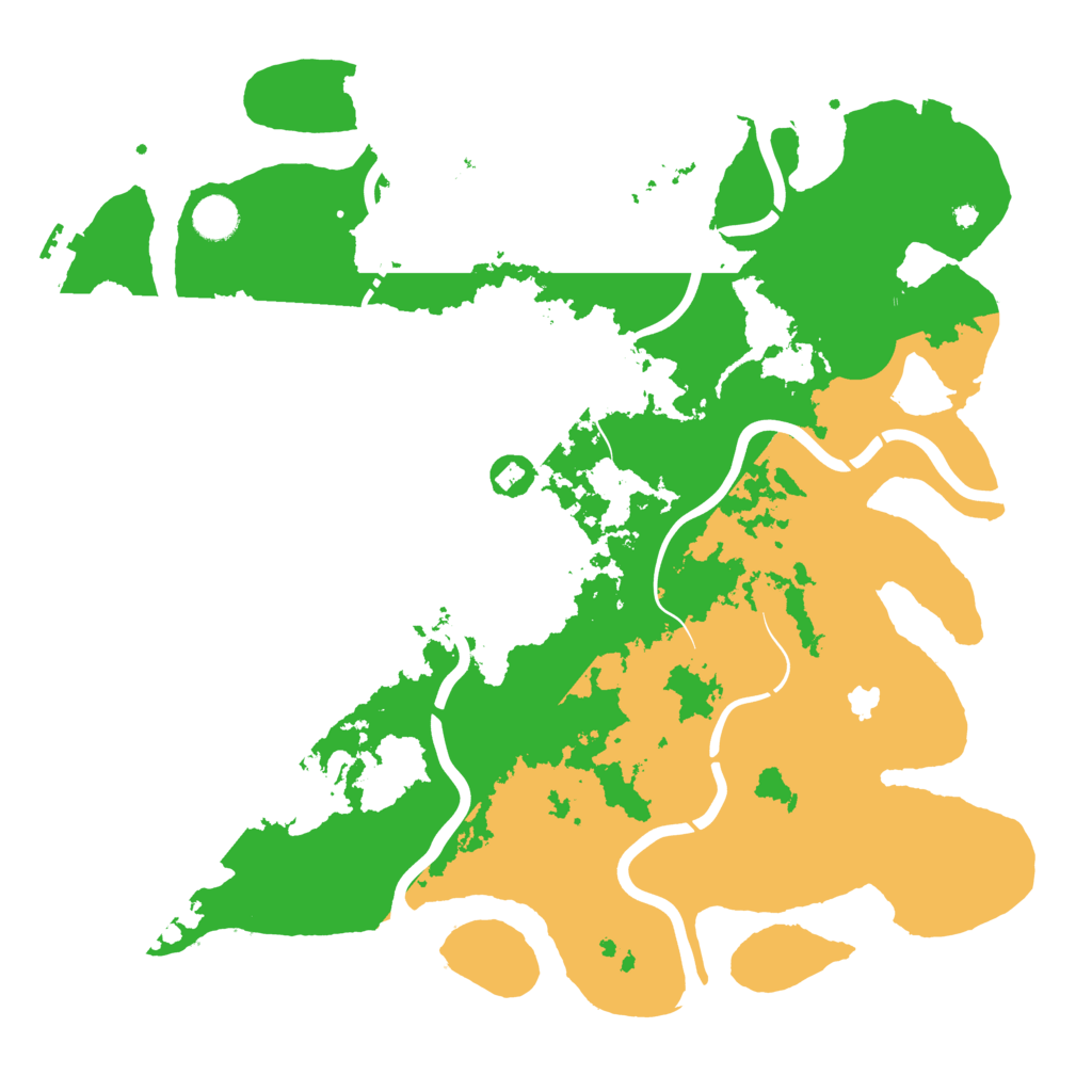 Biome Rust Map: Procedural Map, Size: 4250, Seed: 1187485588