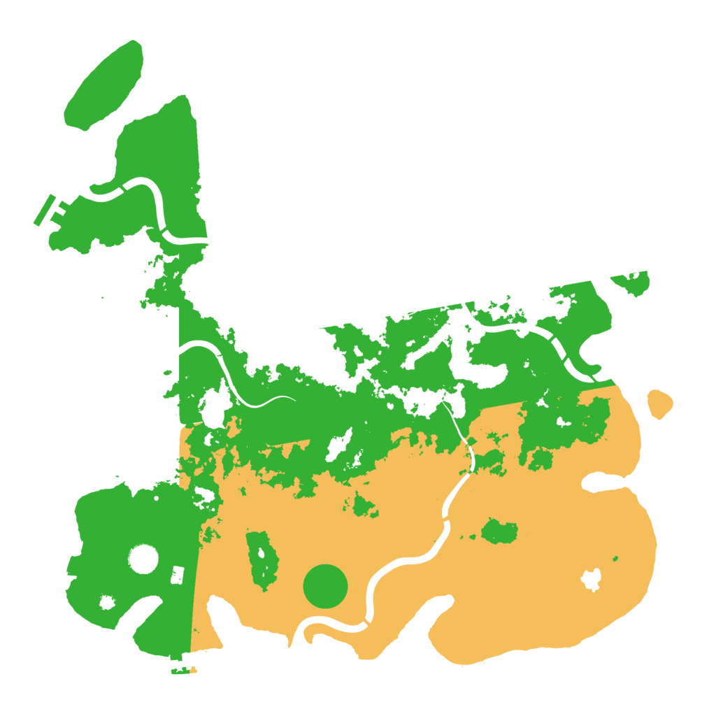 Biome Rust Map: Procedural Map, Size: 4250, Seed: 1413175854