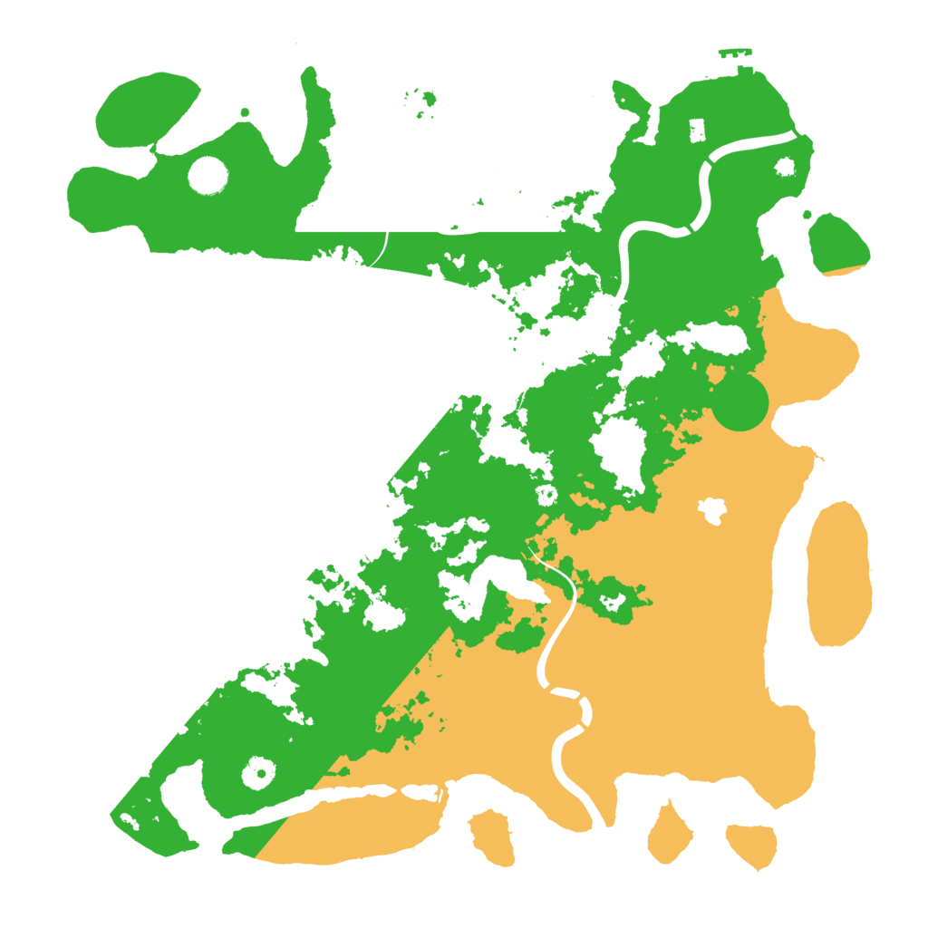 Biome Rust Map: Procedural Map, Size: 4250, Seed: 536368727