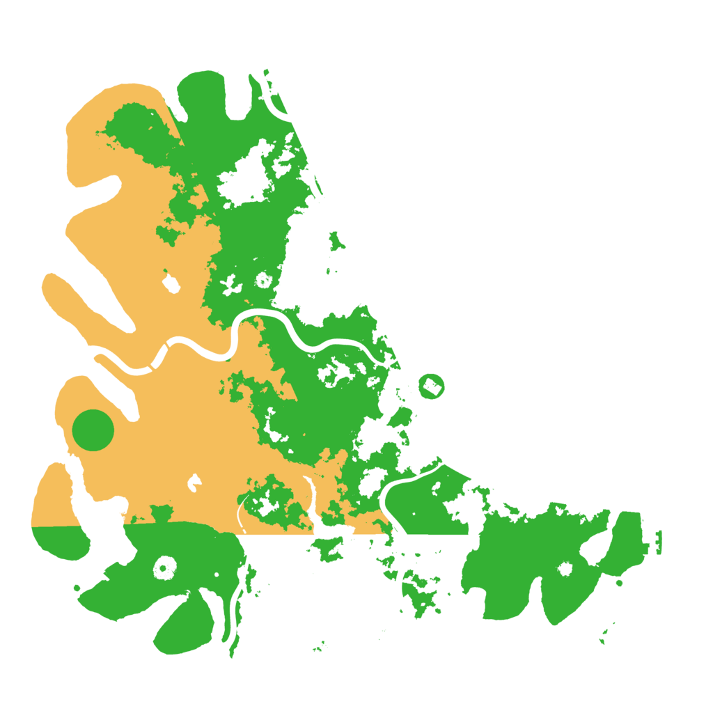 Biome Rust Map: Procedural Map, Size: 4500, Seed: 699743221