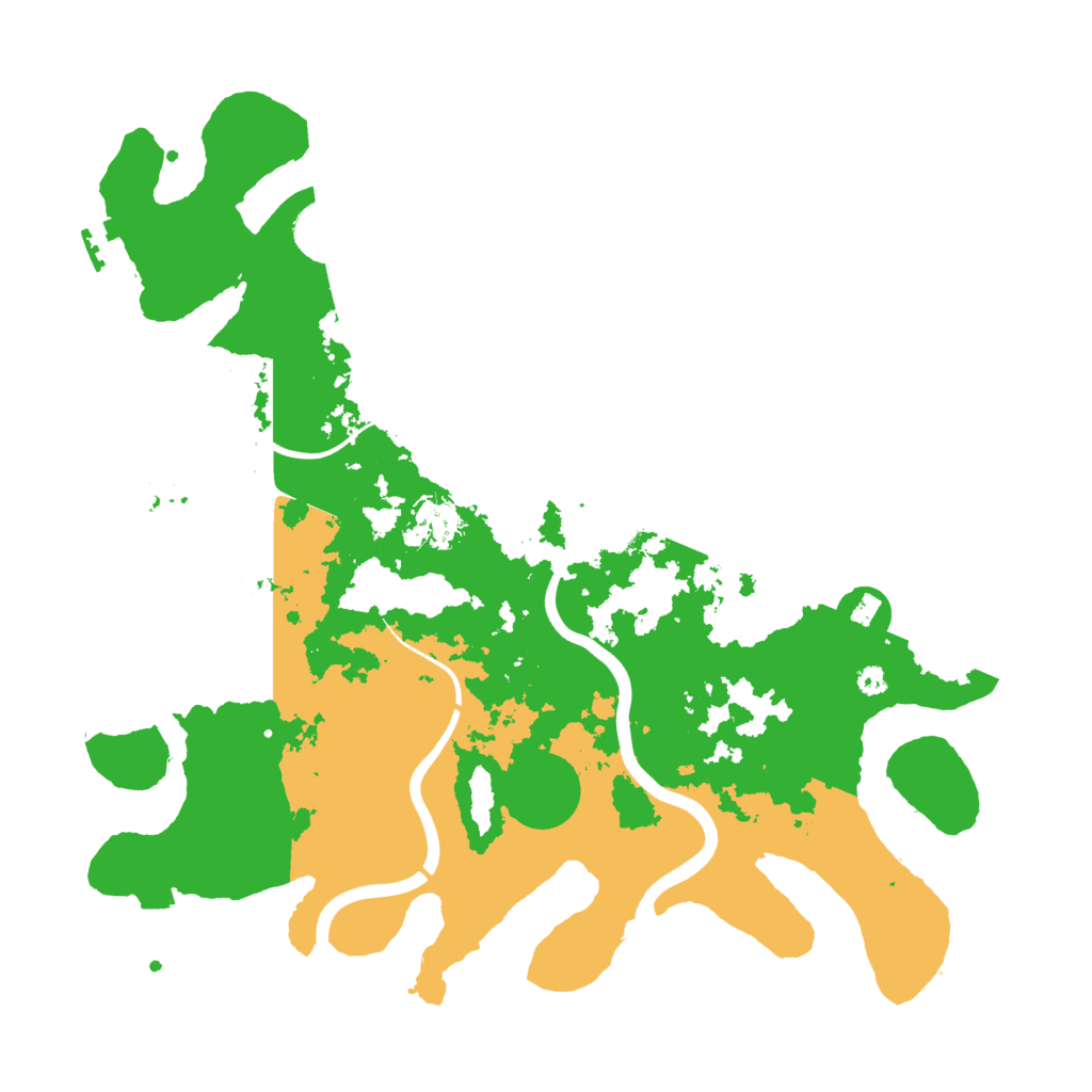 Biome Rust Map: Procedural Map, Size: 3750, Seed: 5079420