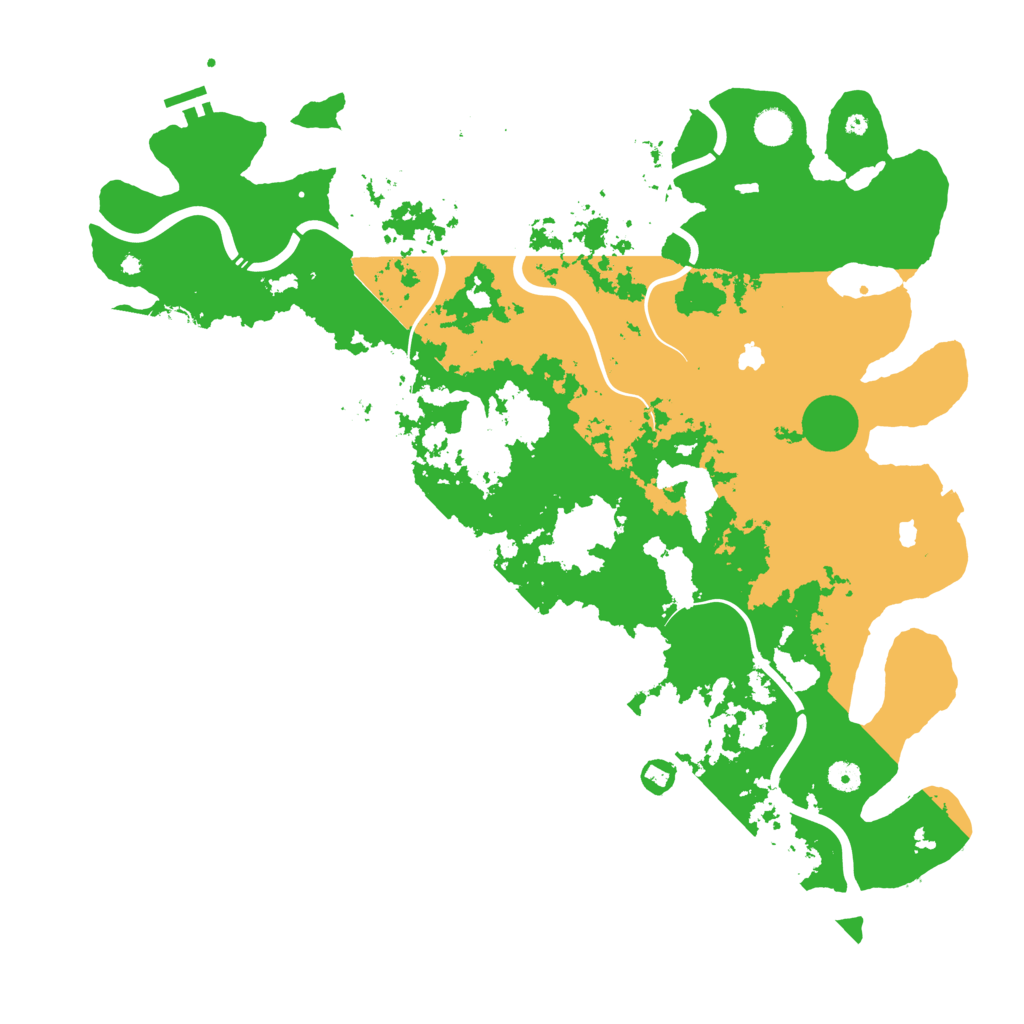 Biome Rust Map: Procedural Map, Size: 4800, Seed: 225367429