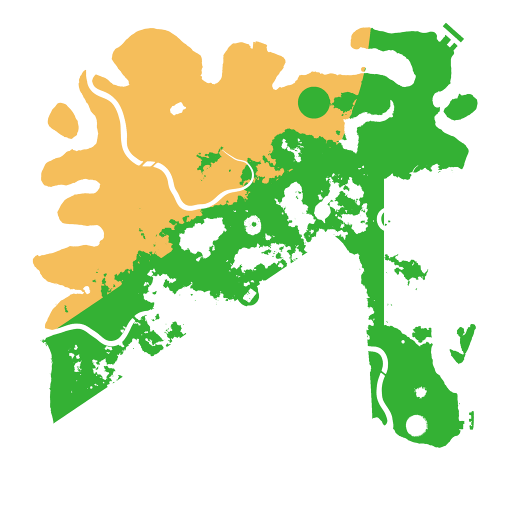 Biome Rust Map: Procedural Map, Size: 4250, Seed: 1649219190