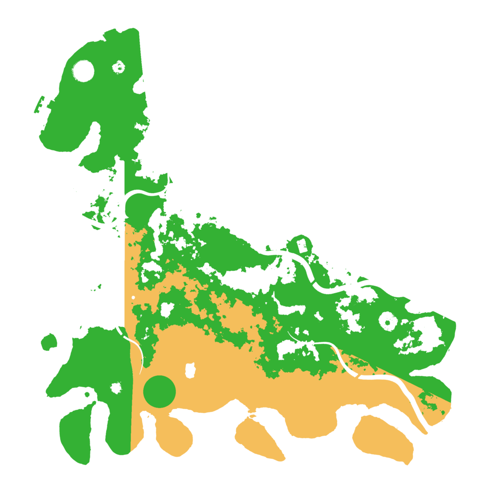 Biome Rust Map: Procedural Map, Size: 4050, Seed: 188371255
