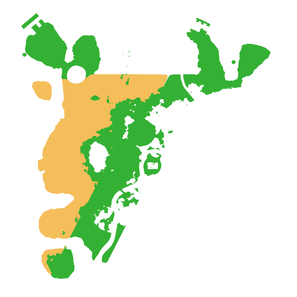 Biome Rust Map: Procedural Map, Size: 3000, Seed: 144336120