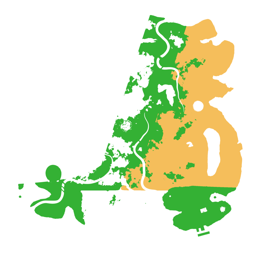 Biome Rust Map: Procedural Map, Size: 4250, Seed: 1899759686