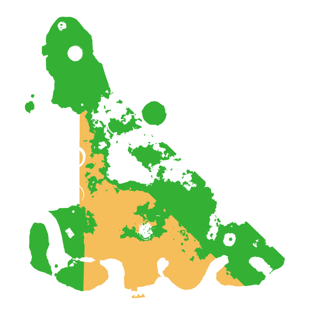 Biome Rust Map: Procedural Map, Size: 3700, Seed: 1666612460