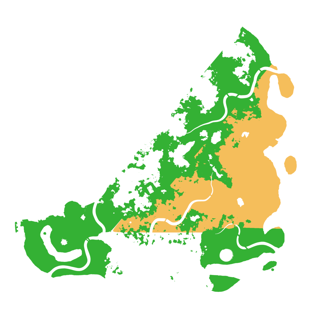 Biome Rust Map: Procedural Map, Size: 4500, Seed: 1449136268