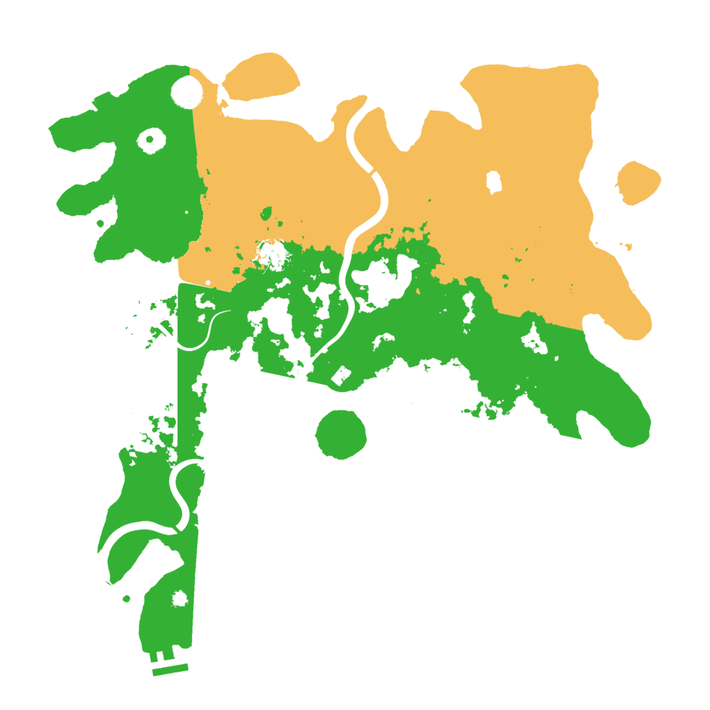 Biome Rust Map: Procedural Map, Size: 4000, Seed: 286379536