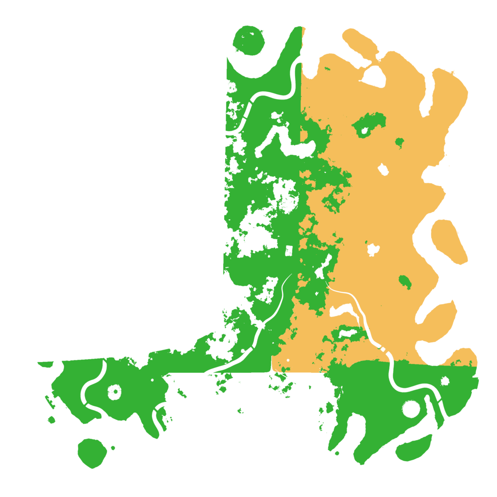 Biome Rust Map: Procedural Map, Size: 5000, Seed: 1775217679