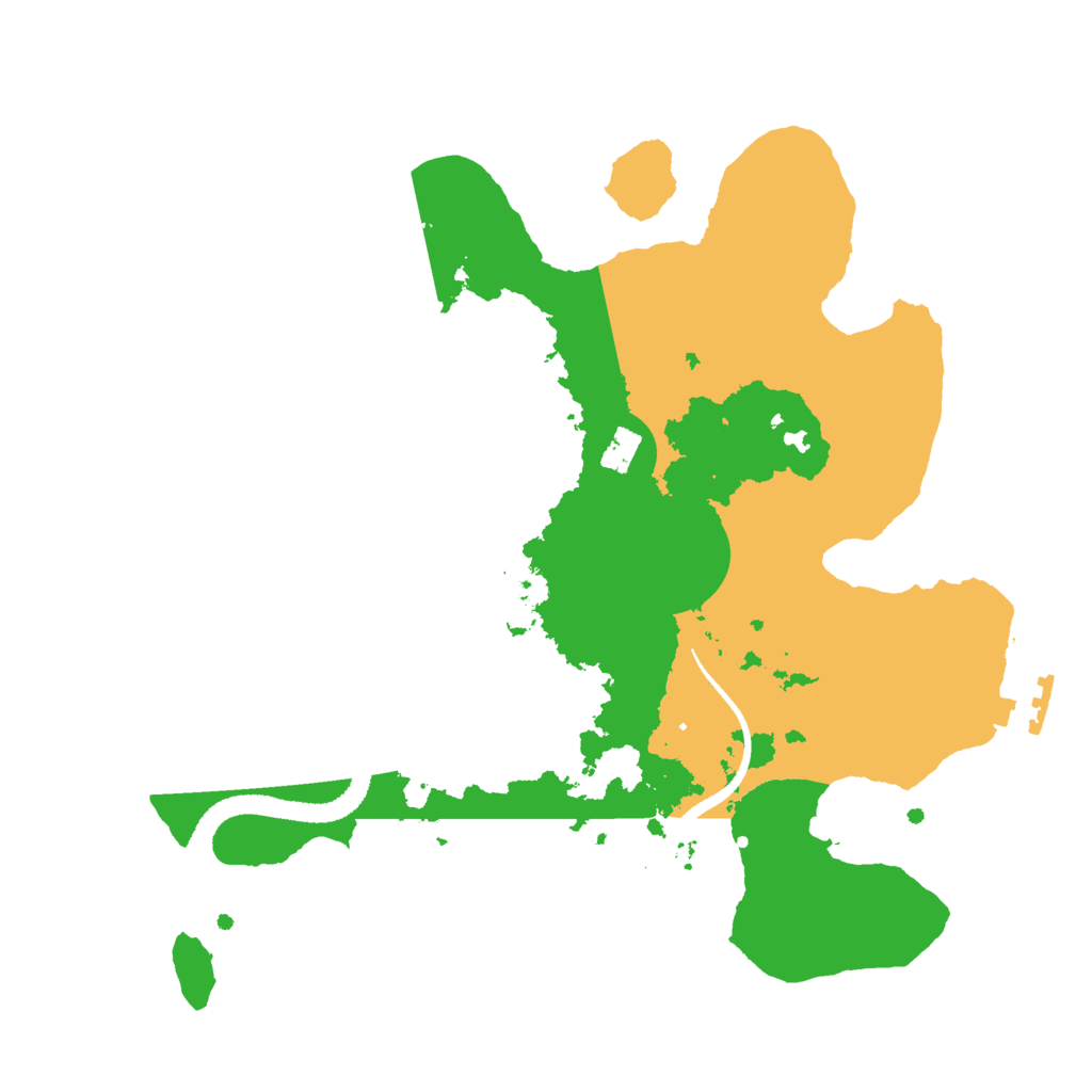 Biome Rust Map: Procedural Map, Size: 2700, Seed: 1775304085