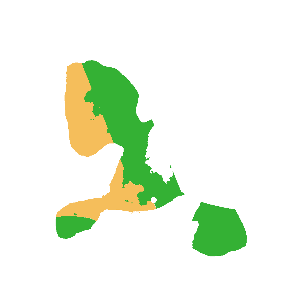 Biome Rust Map: Procedural Map, Size: 1500, Seed: 991661927