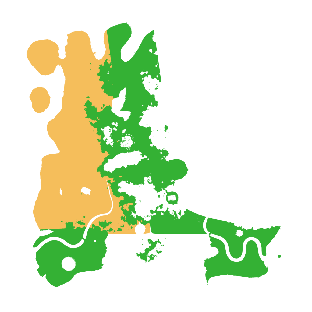 Biome Rust Map: Procedural Map, Size: 4000, Seed: 1401040766