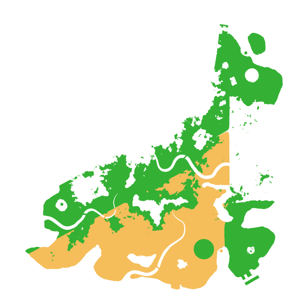 Biome Rust Map: Procedural Map, Size: 4000, Seed: 369516497
