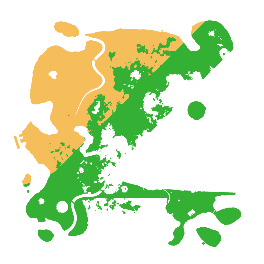 Biome Rust Map: Procedural Map, Size: 4000, Seed: 8282910