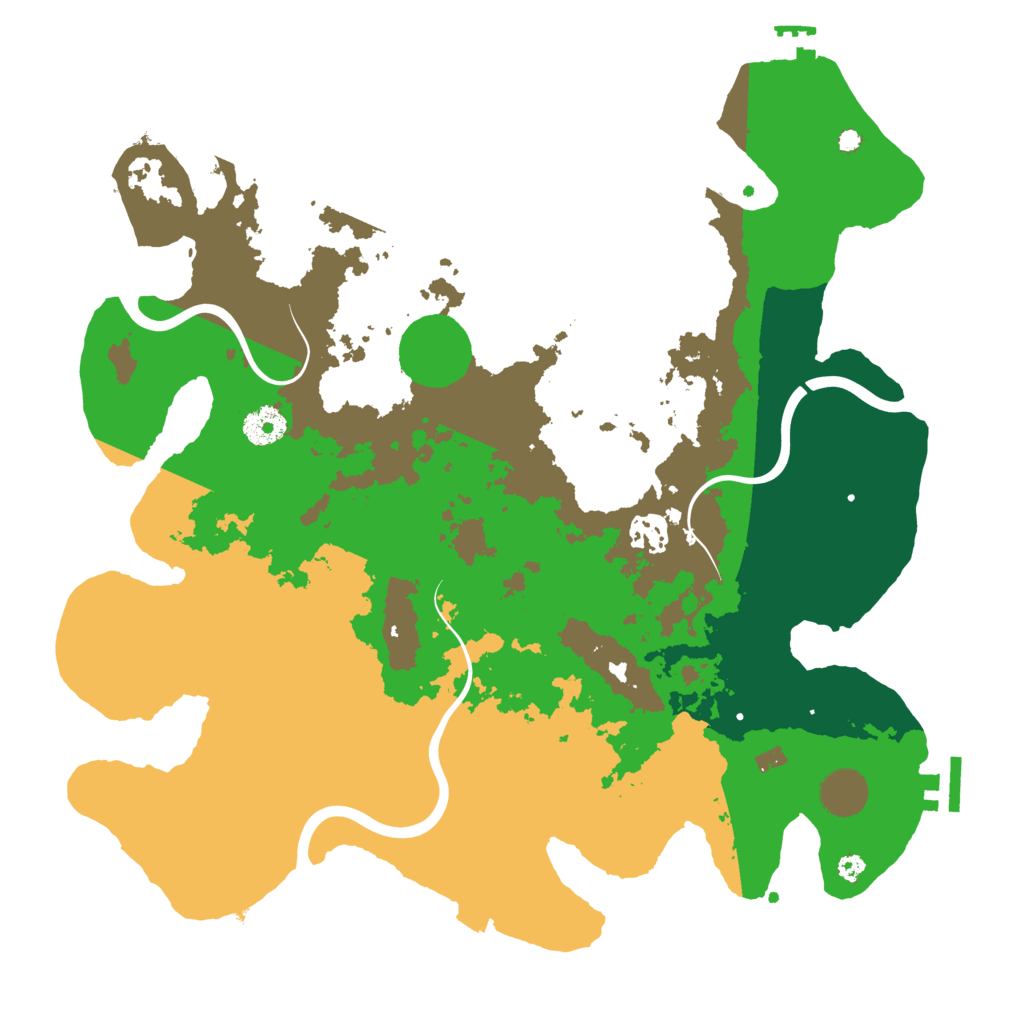 Biome Rust Map: Procedural Map, Size: 3750, Seed: 213794146