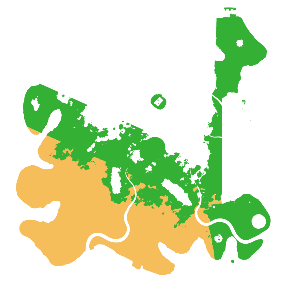 Biome Rust Map: Procedural Map, Size: 3750, Seed: 213794146