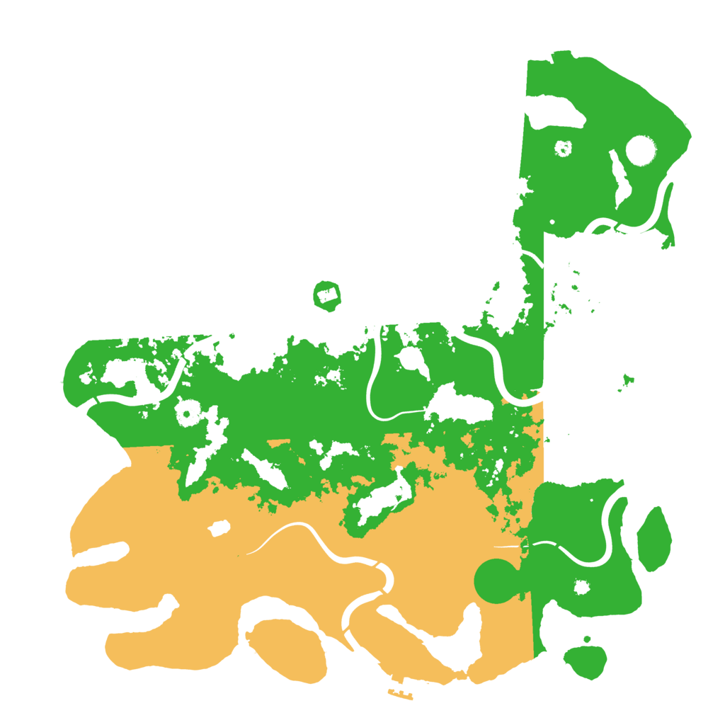 Biome Rust Map: Procedural Map, Size: 4250, Seed: 1944473245