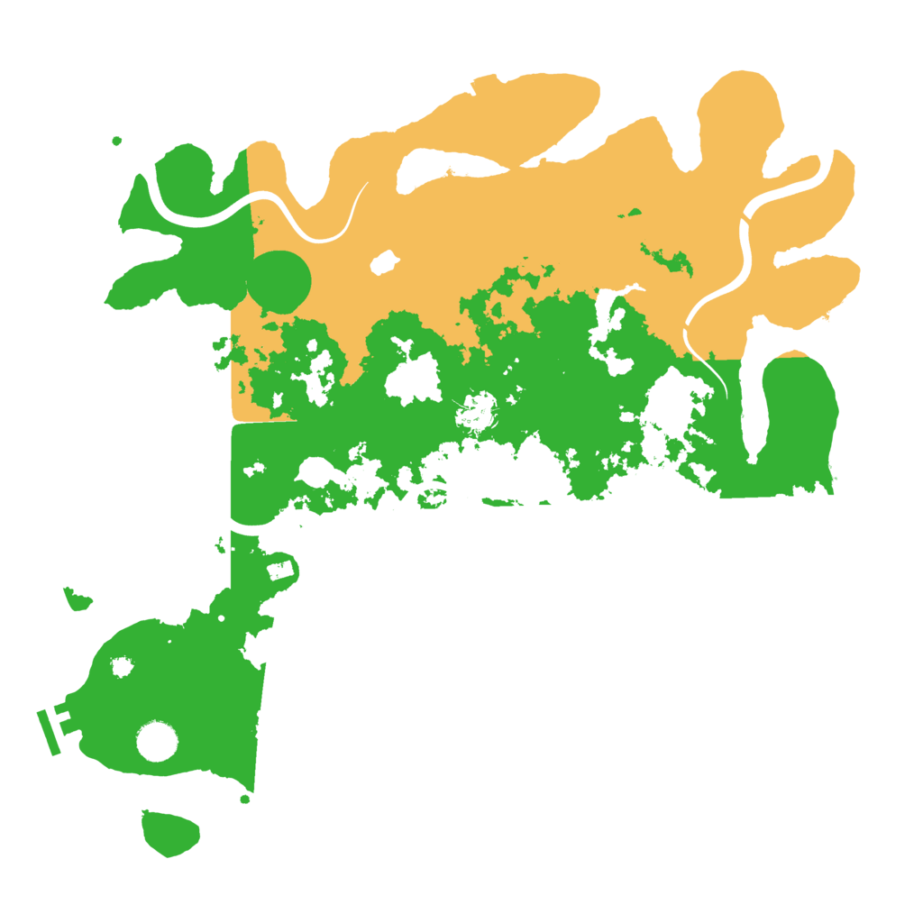 Biome Rust Map: Procedural Map, Size: 4000, Seed: 1278743685