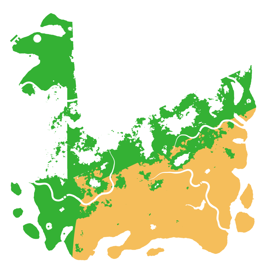 Biome Rust Map: Procedural Map, Size: 6000, Seed: 796237263