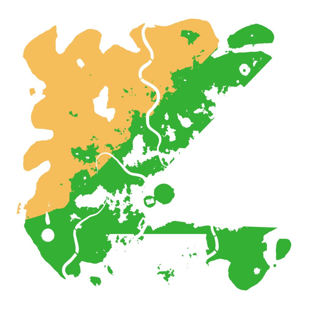 Biome Rust Map: Procedural Map, Size: 4250, Seed: 1521594244