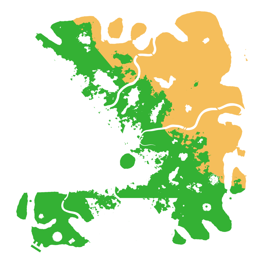 Biome Rust Map: Procedural Map, Size: 4800, Seed: 187418430