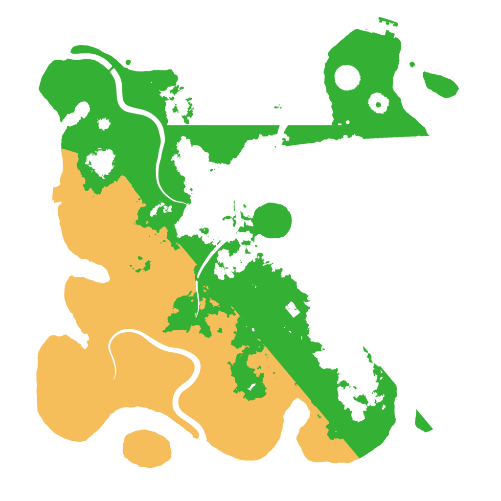 Biome Rust Map: Procedural Map, Size: 3750, Seed: 1121181259