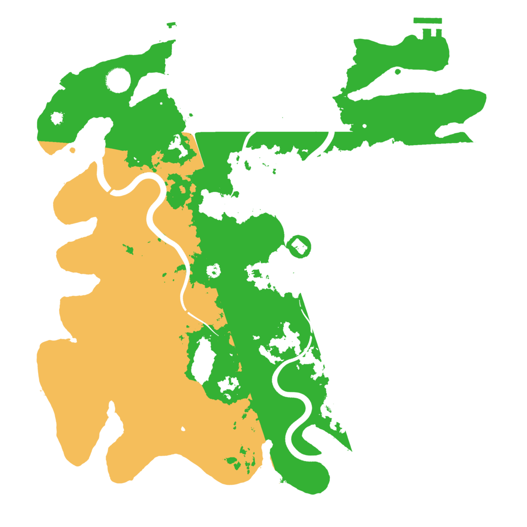 Biome Rust Map: Procedural Map, Size: 3750, Seed: 573451442