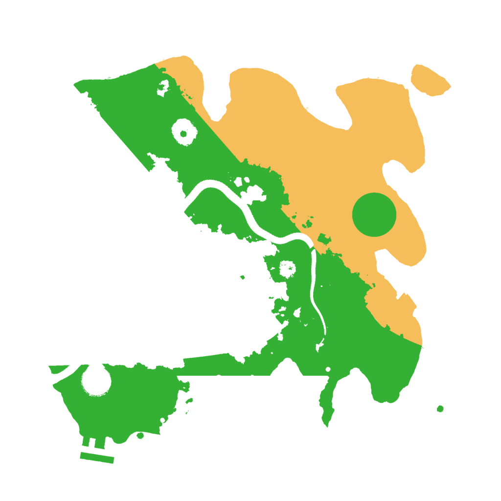 Biome Rust Map: Procedural Map, Size: 3000, Seed: 29930