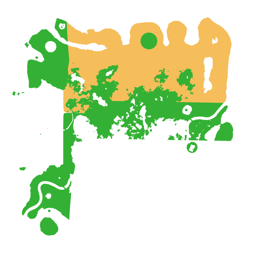 Biome Rust Map: Procedural Map, Size: 4000, Seed: 61283