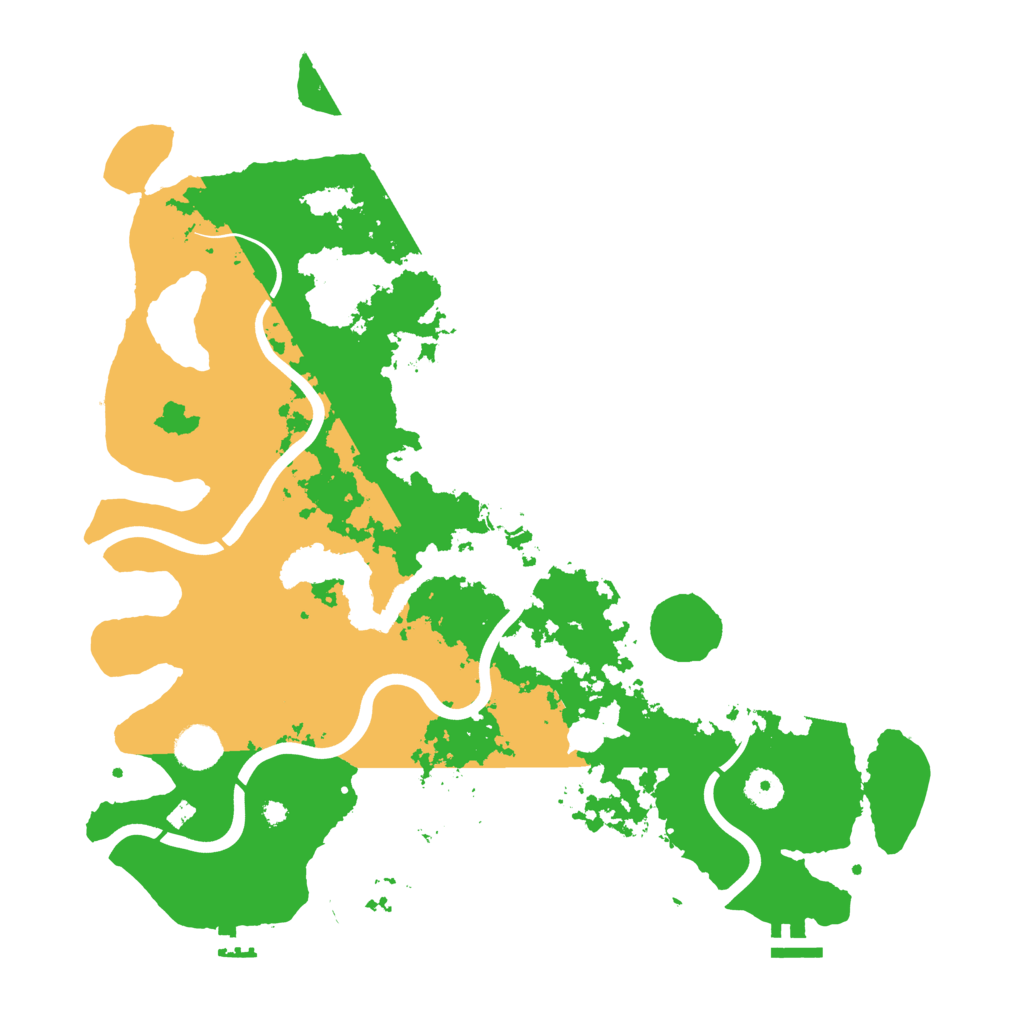 Biome Rust Map: Procedural Map, Size: 4000, Seed: 547425361