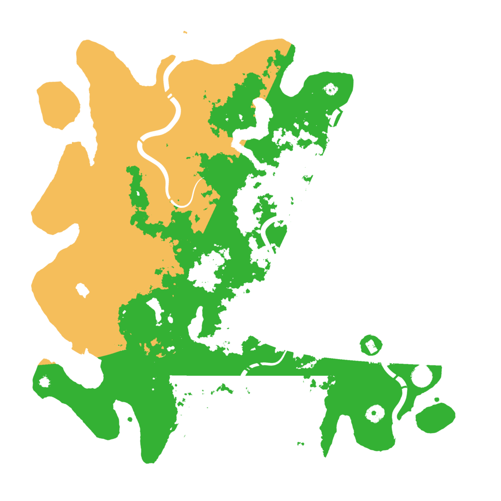 Biome Rust Map: Procedural Map, Size: 4250, Seed: 1289664274